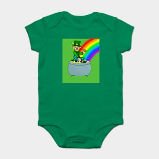 Get this funny St. Patrick's Day messy t-shirt for St. Patrick's Day or as an Irish birthday party favor! Wear this lucky Ireland vintage graphic costume for women, ladies, girls and men on St. Paddy's Day Baby Bodysuit